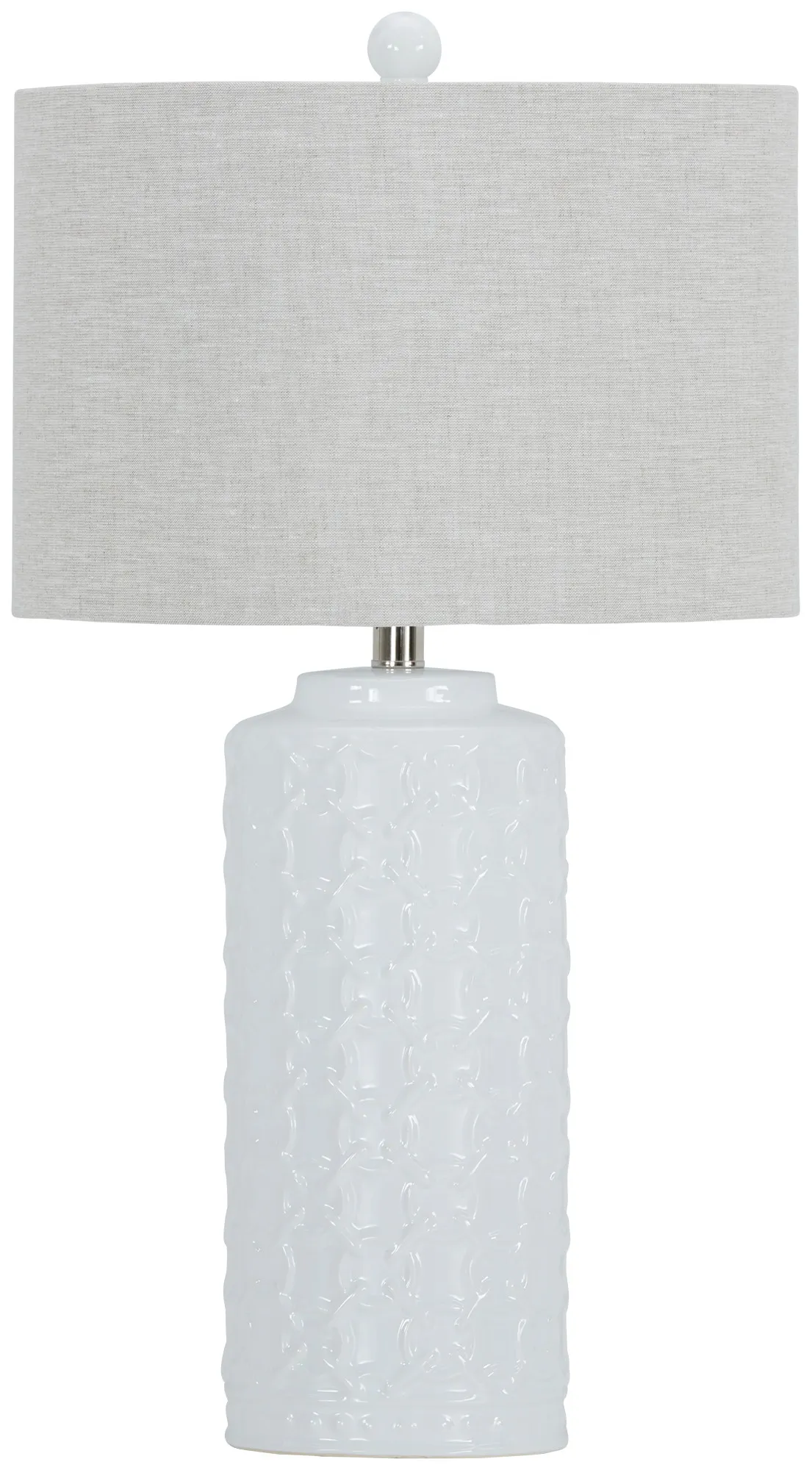 Marina White Table Lamp