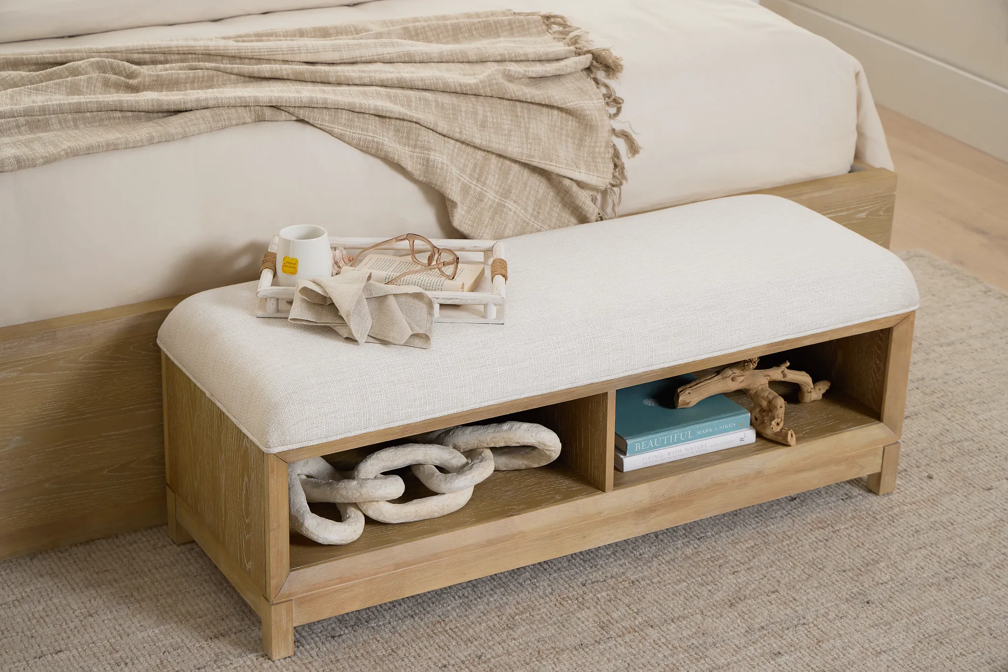 Boca Grande Two-tone Bench