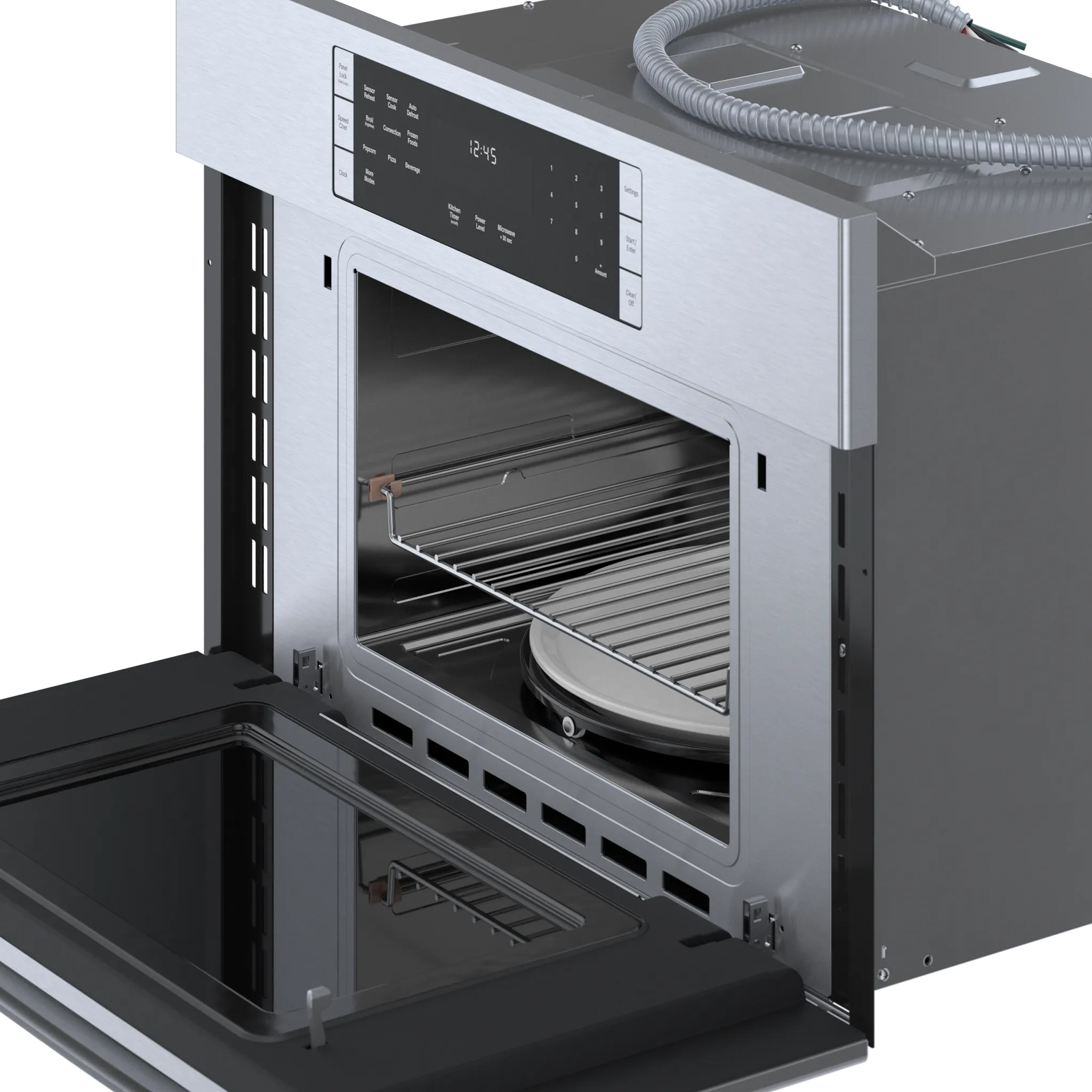 Bosch 800 Series Stainless Steel 30" Built-in Microwave