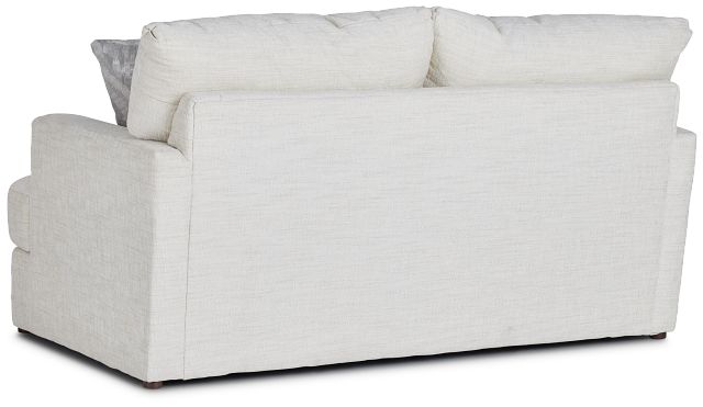 Hailey Light Beige Fabric Loveseat