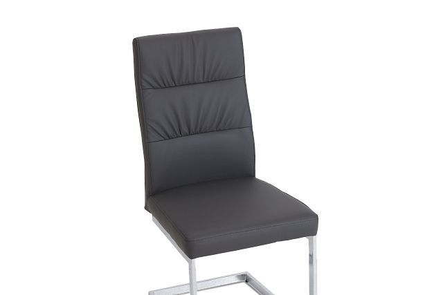 Bronx Gray Upholstered Side Chair