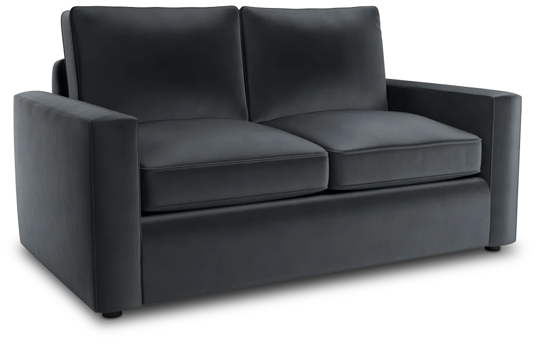 Siesta Joya Gray Fabric Loveseat