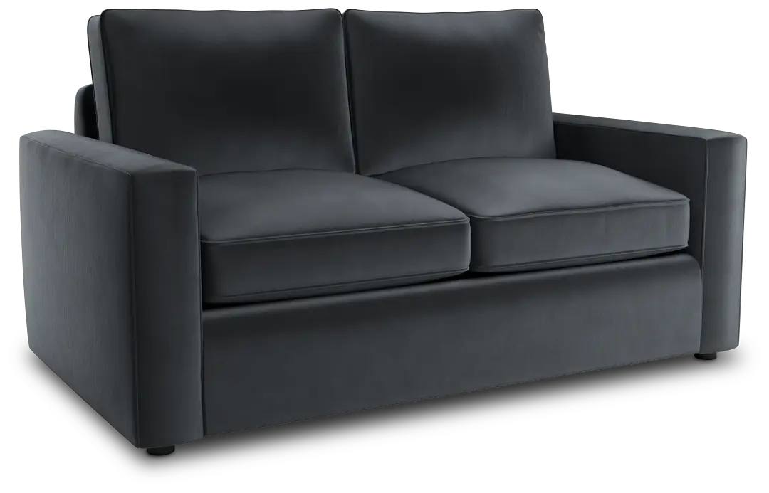 Siesta Joya Gray Fabric Loveseat Siesta Joya Gray Fabric Loveseat