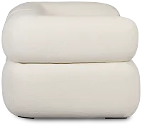 Celeste Light Beige Fabric 2-piece Modular Sofa