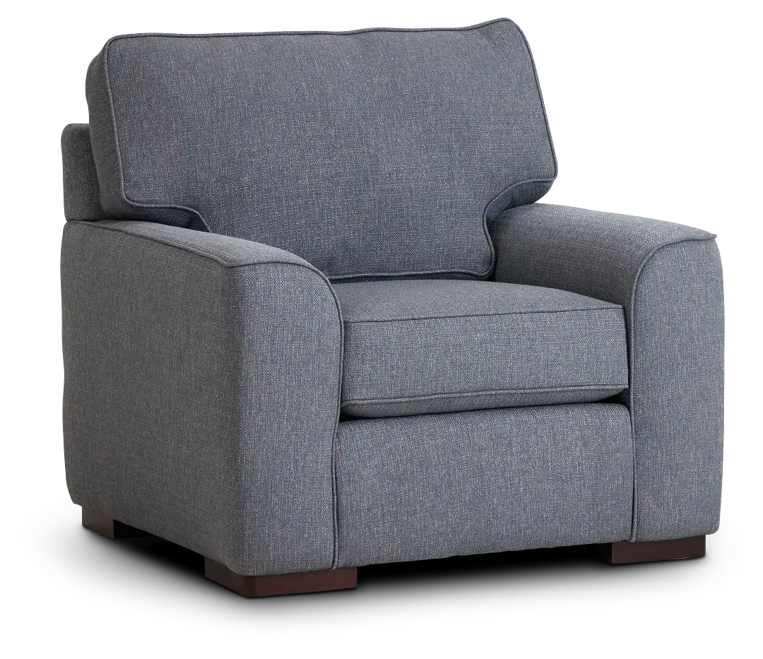 Austin Blue Fabric Chair Austin Blue Fabric Chair