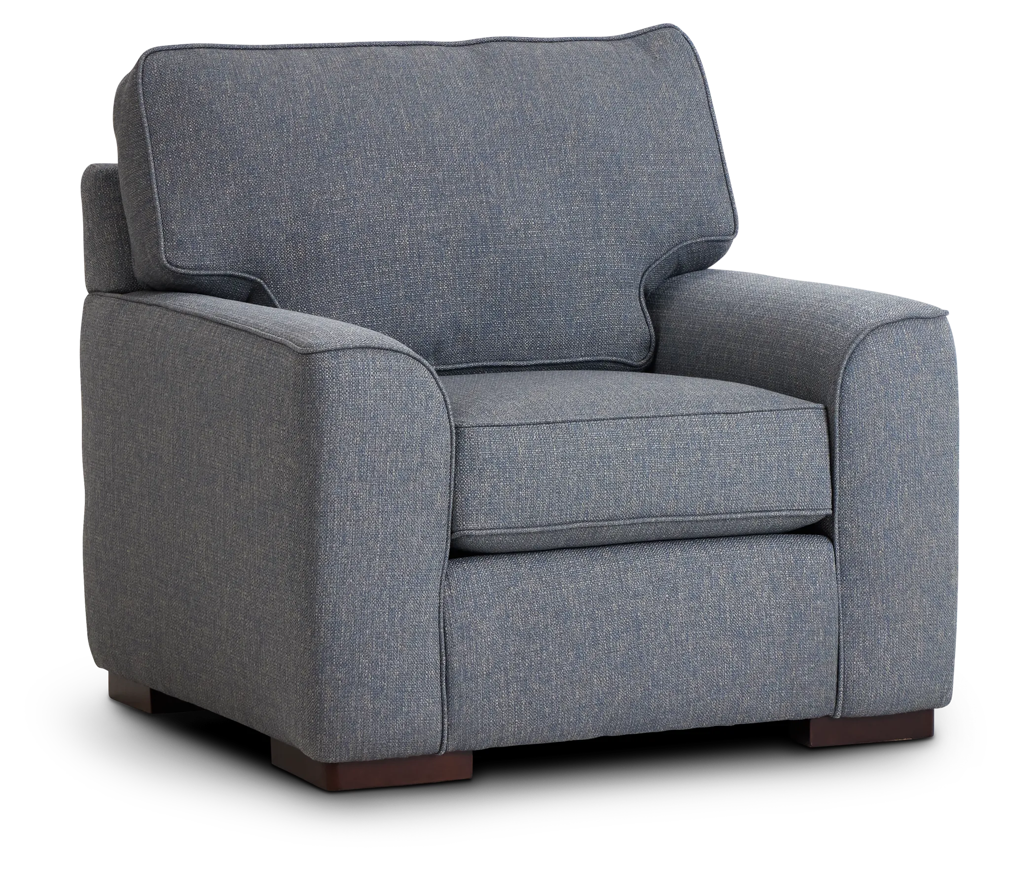 Austin Blue Fabric Chair