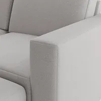 Citymod Light Gray Fabric 8-piece Pit Sectional