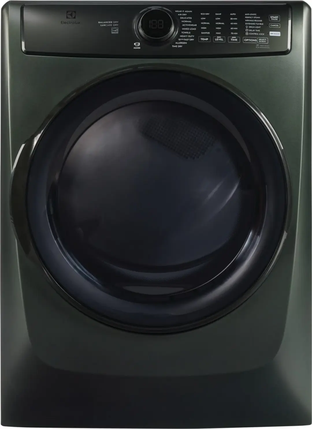Electrolux 7738 Series Green Front Load Gas Dryer Electrolux 7738 Series Green Front Load Gas Dryer