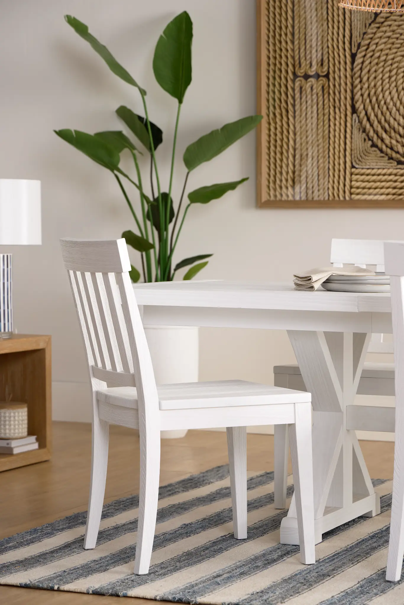 Nantucket White Pine Wood Side Chair Nantucket White Pine Wood Side Chair