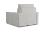 Edgewater Elevation Khaki Swivel Chair