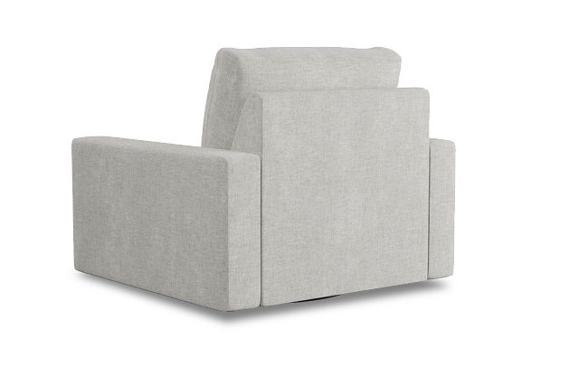 Edgewater Elevation Khaki Swivel Chair