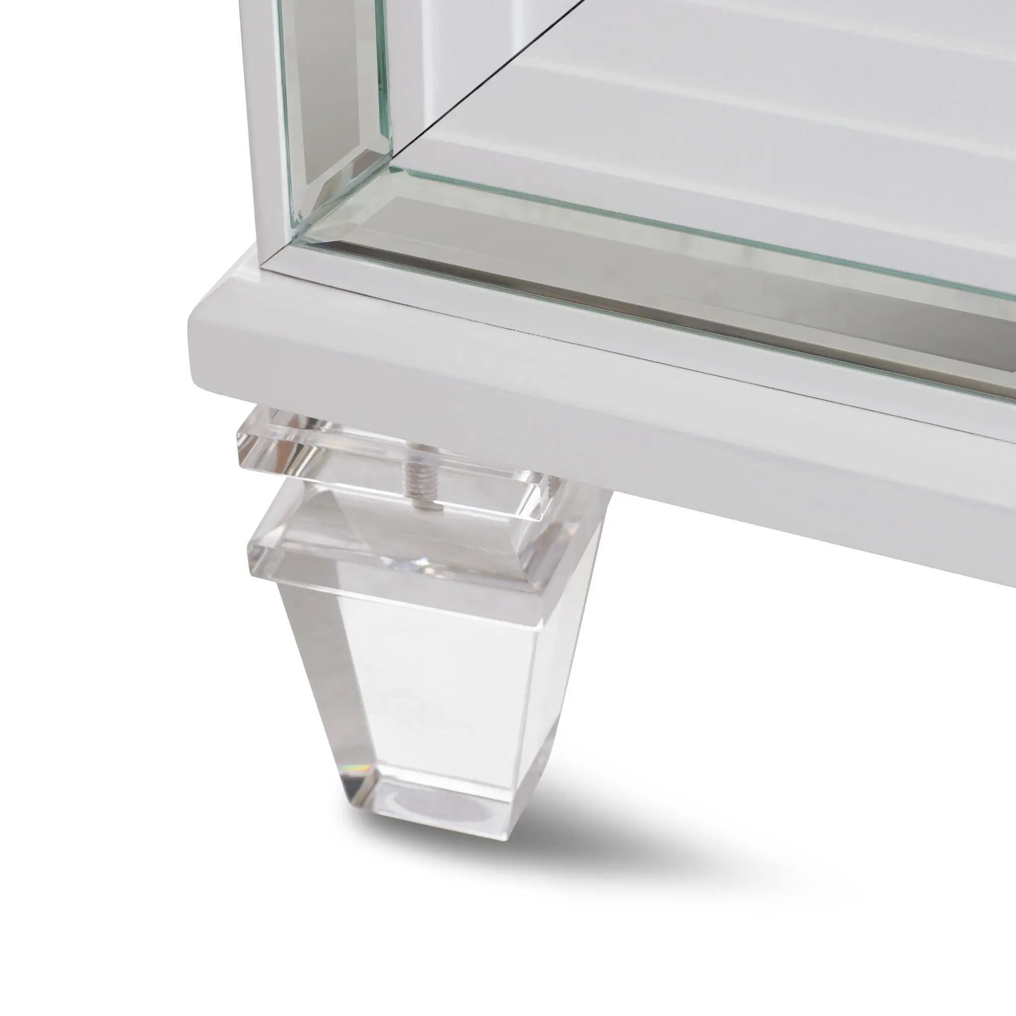 Vegas White Platform Storage Bed Vegas White Platform Storage Bed