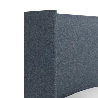 Captiva Maguire Blue 60" Upholstered Shelter Bed