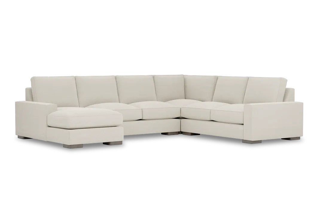 Edgewater Elite Ivory Medium Left Chaise Sectional