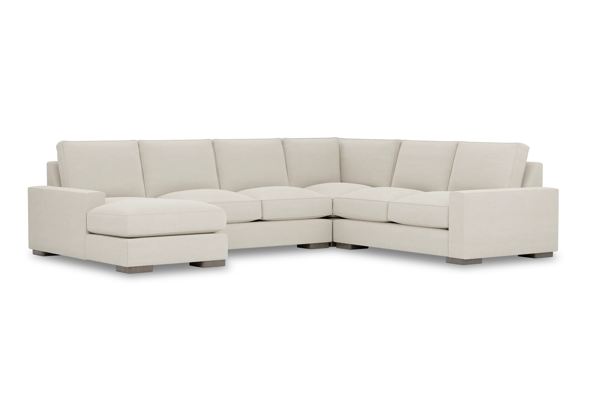 Edgewater Elite Ivory Medium Left Chaise Sectional