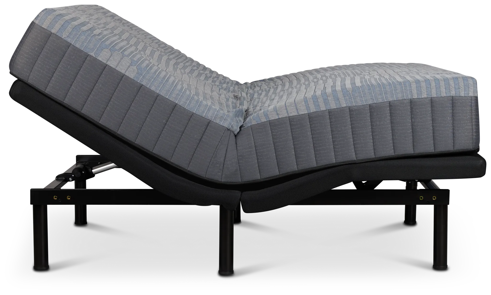 Kevin Charles By Sealy Hybrid Medium Plus Adjustable Mattress Set