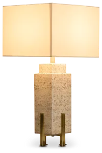 Iris Light Brown Table Lamp