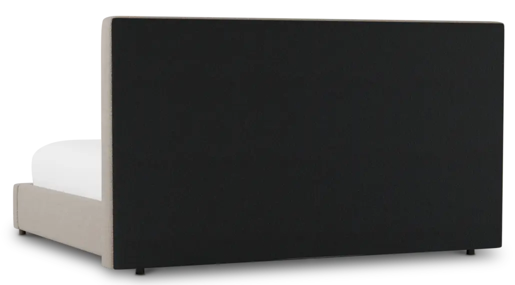 Grayton Elite Brown 54" Upholstered Platform Bed Grayton Elite Brown 54" Upholstered Platform Bed