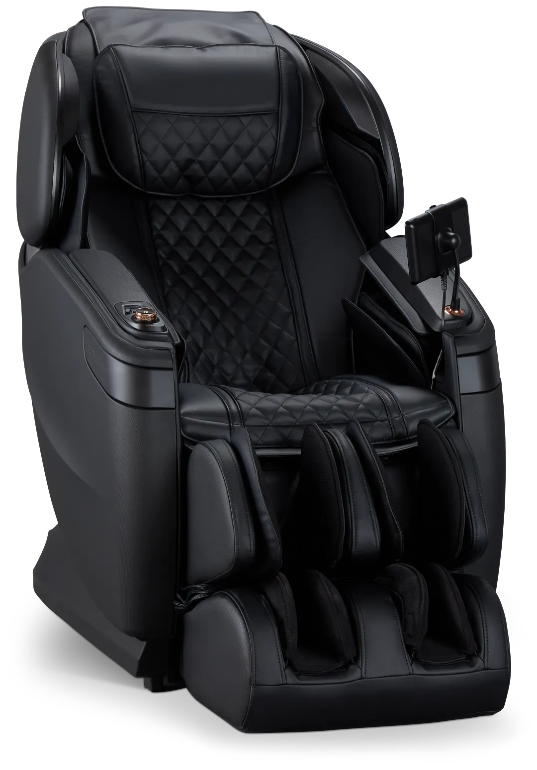Qi Se Black Micro Massage Chair