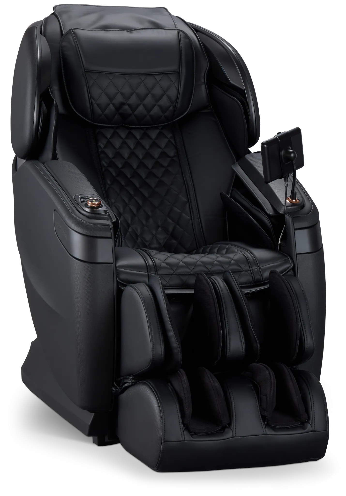 Qi Se Black Micro Massage Chair