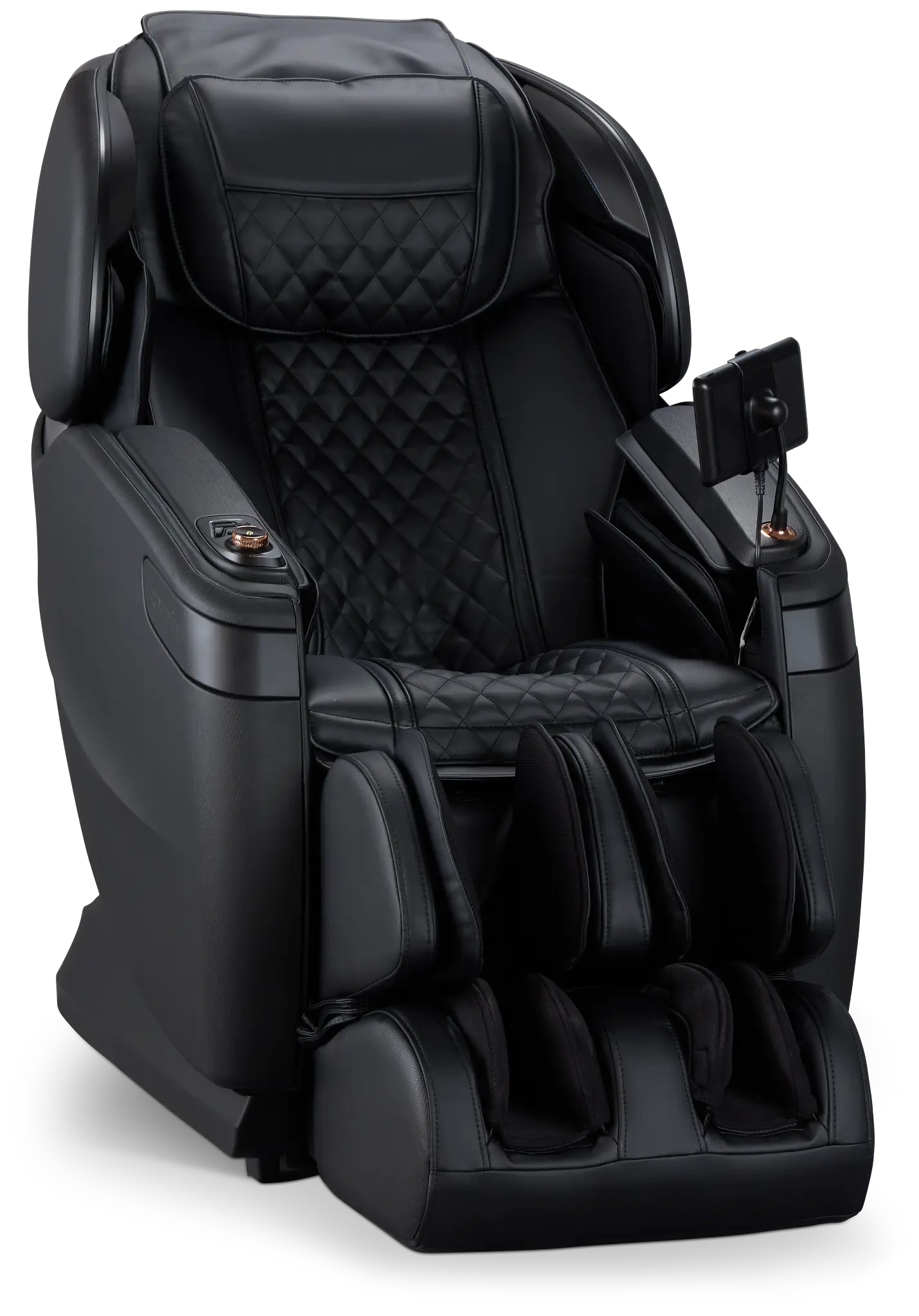 Qi Se Black Micro Massage Chair Qi Se Black Micro Massage Chair