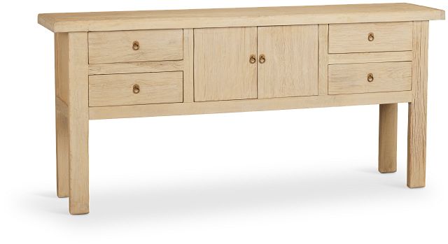 Hazel Light Tone 4-drawer Console Table