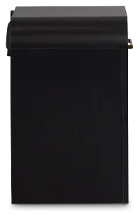 Lyndie Black 1-drawer Nightstand