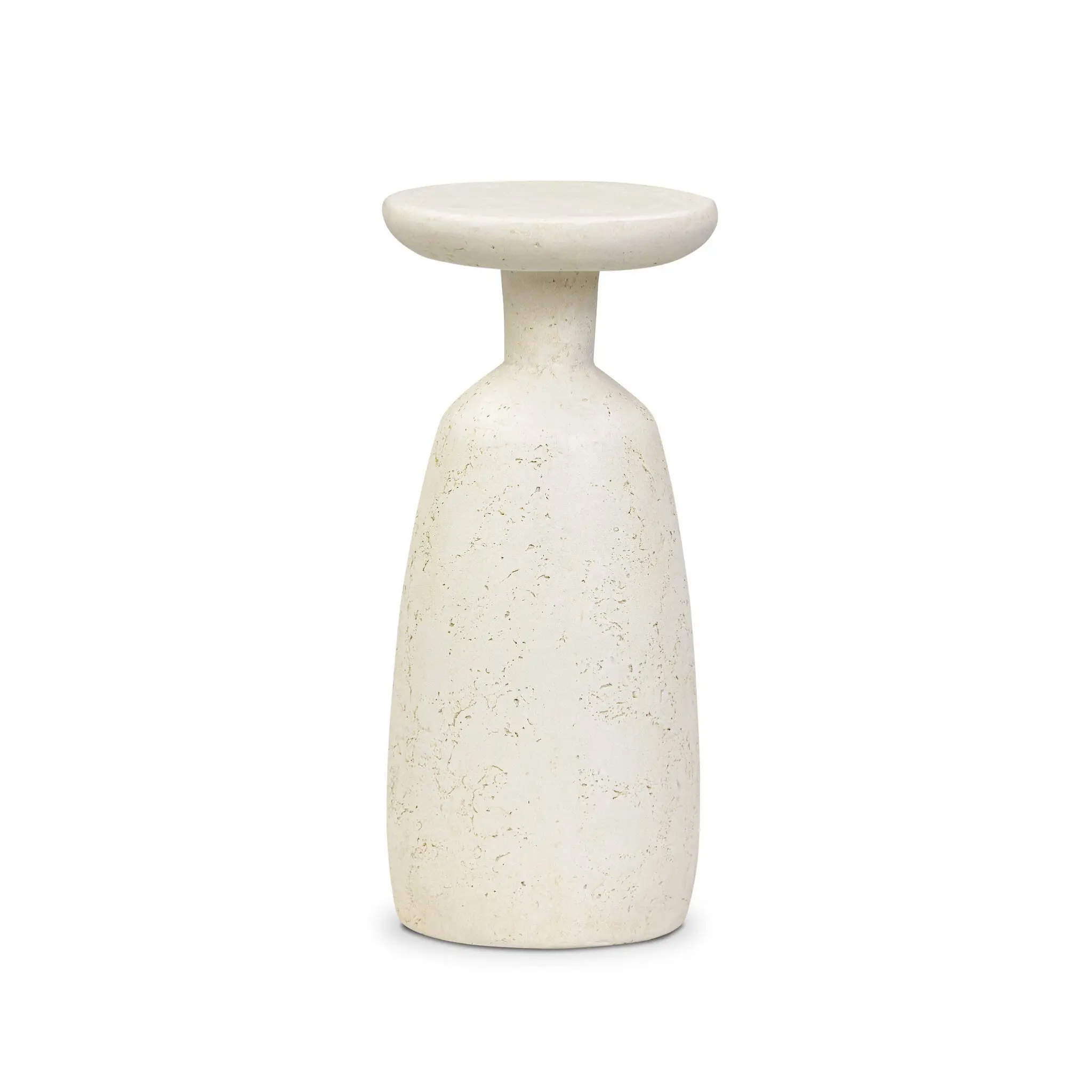 Zume White Large End Table Zume White Large End Table
