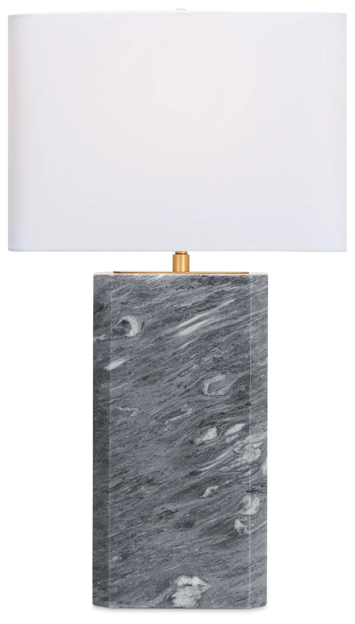 Meko Gray Marble Table Lamp Meko Gray Marble Table Lamp