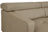 Marquez Taupe Micro Sofa