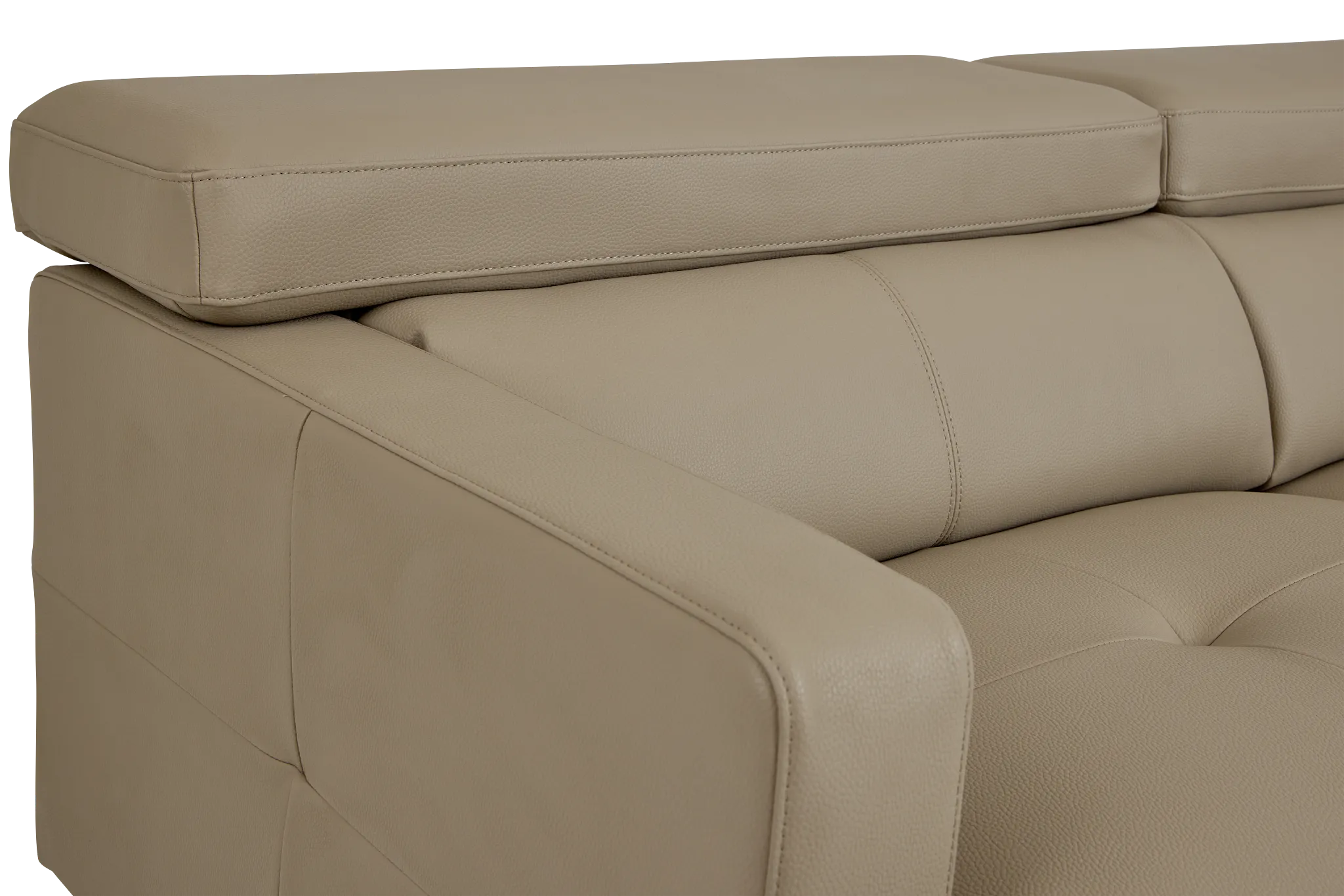 Marquez Taupe Micro Sofa