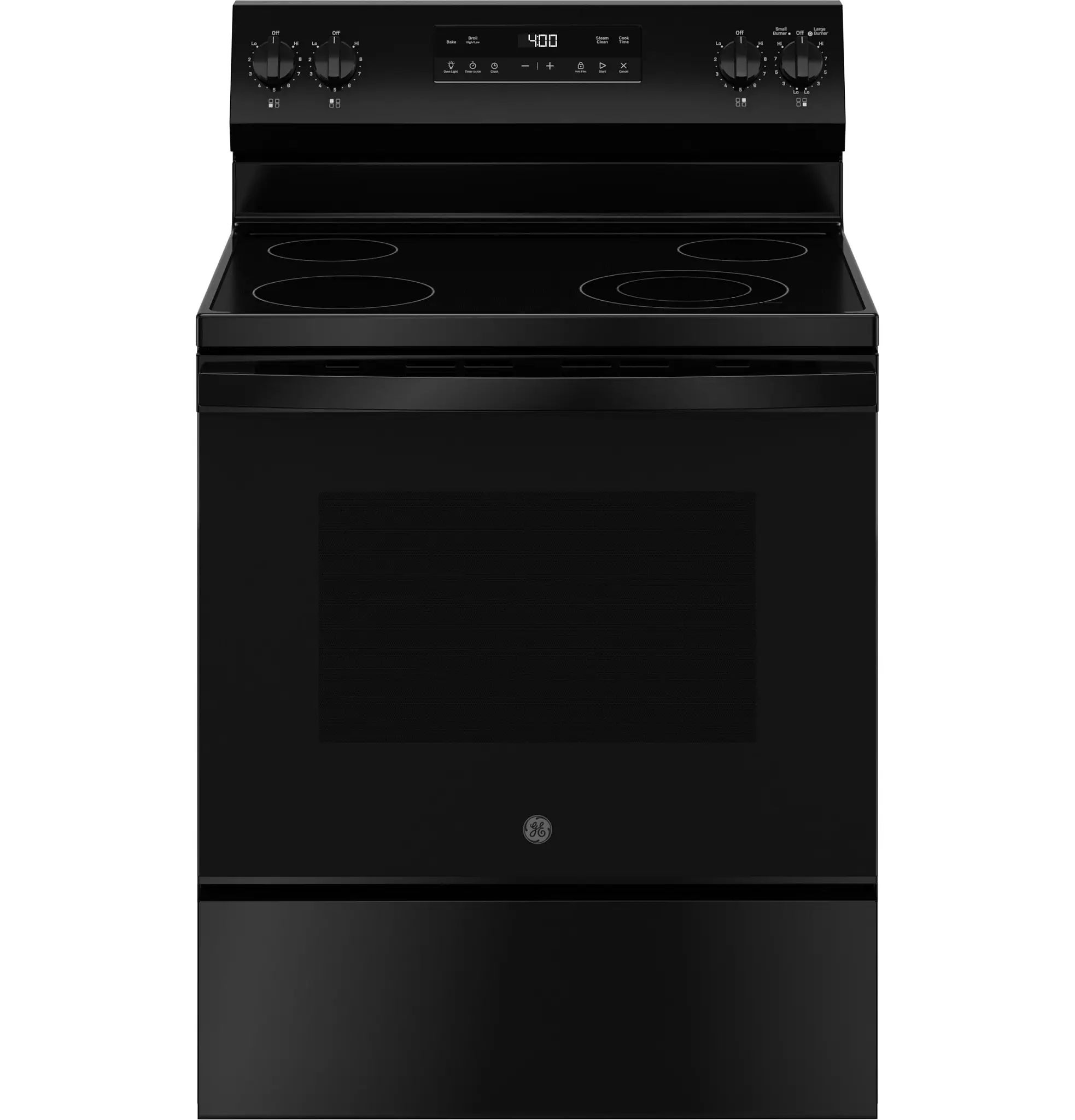Ge 400 Series Black 30" Electric Range Ge 400 Series Black 30" Electric Range