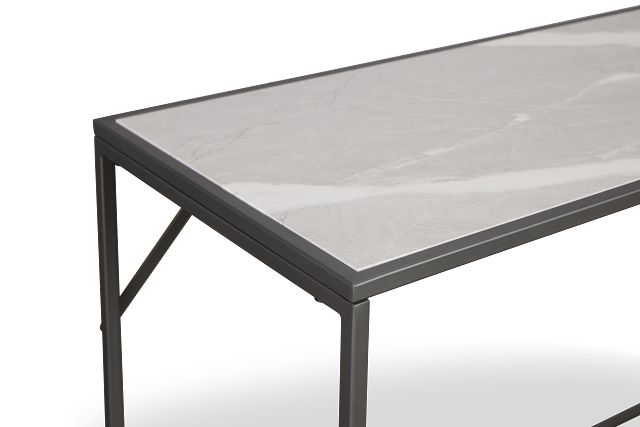 Joliet Gray Rect Sofa Table