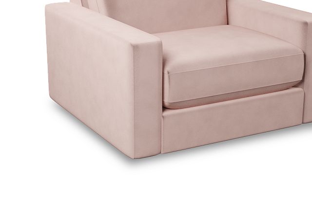 Edgewater Joya Light Pink Swivel Chair