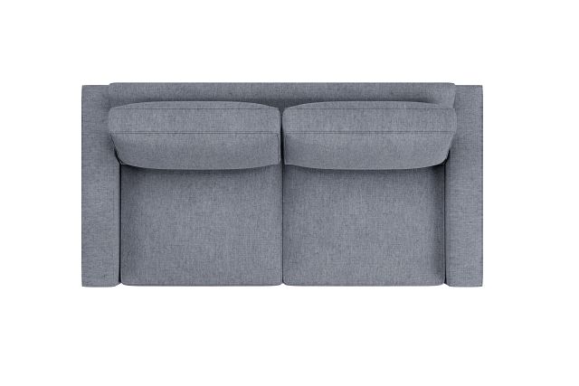 Edgewater Elevation Gray 84" Sofa W/ 2 Cushions