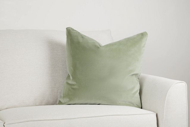 Lauran Light Green 22" Accent Pillow