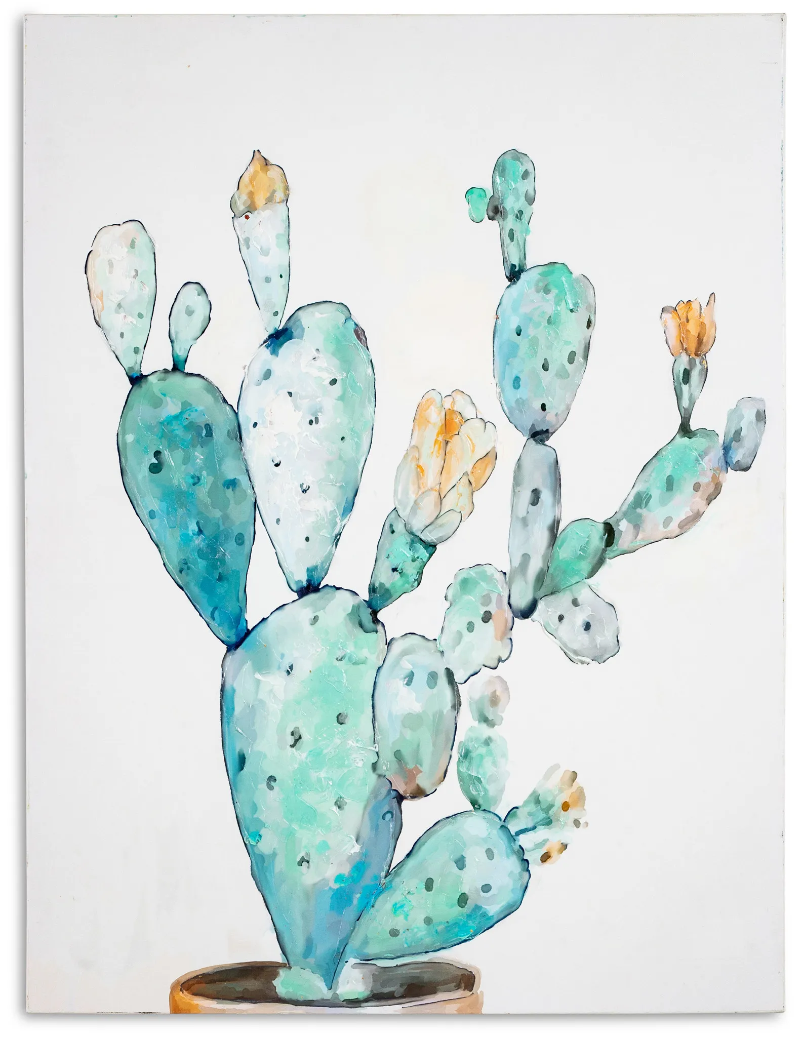 Thorn Multicolored Canvas Wall Art