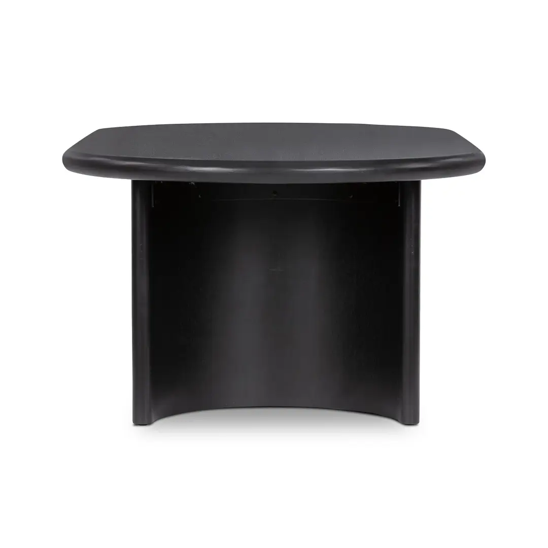 Paloa Black Oval Coffee Table Paloa Black Oval Coffee Table