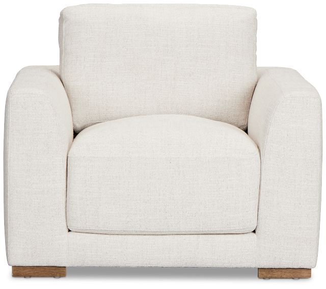 Maeve Light Beige Fabric Chair