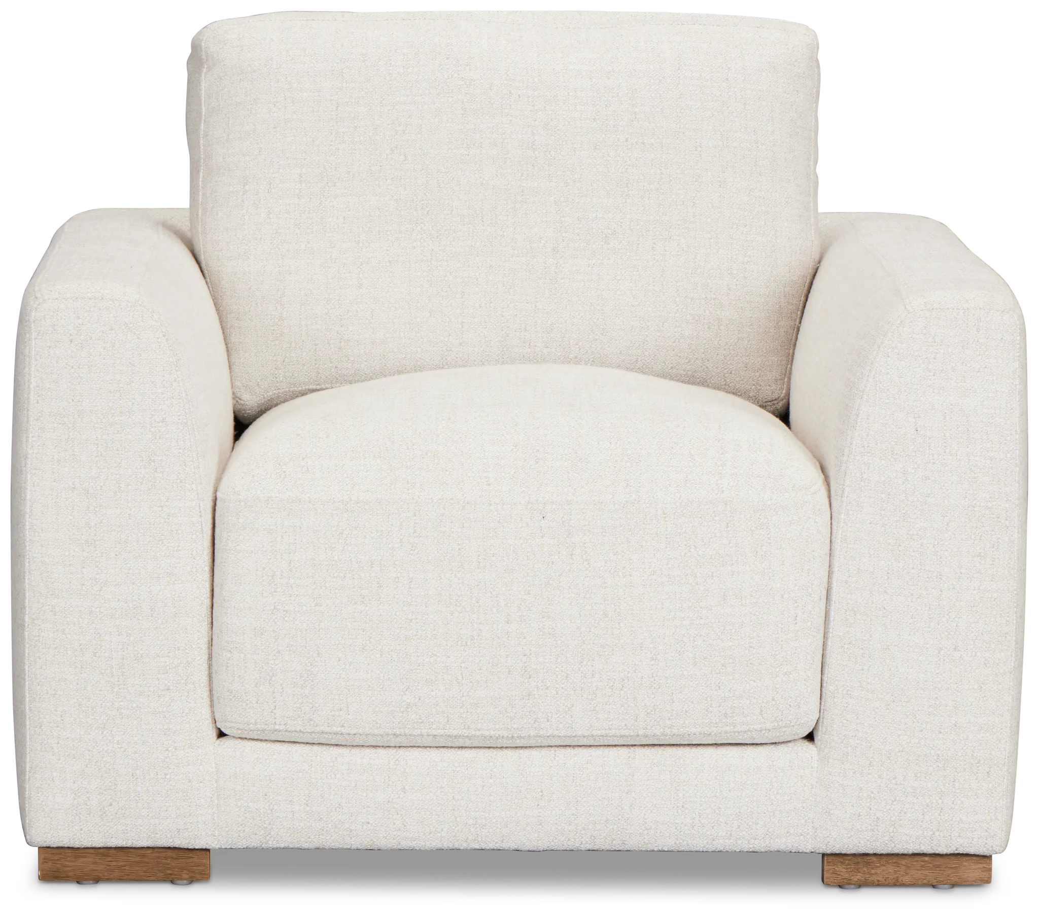 Maeve Light Beige Fabric Chair