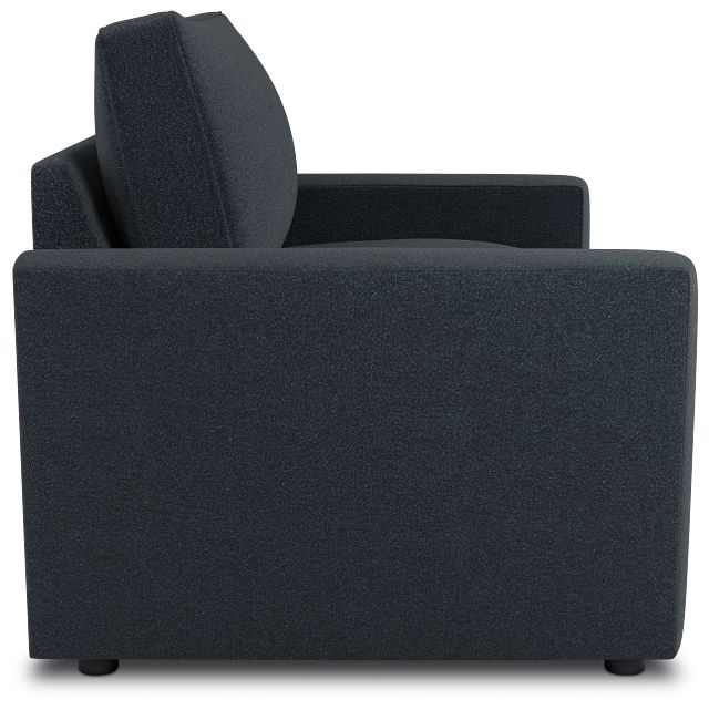 Siesta Elite Dark Blue Fabric Memory Foam Sleeper