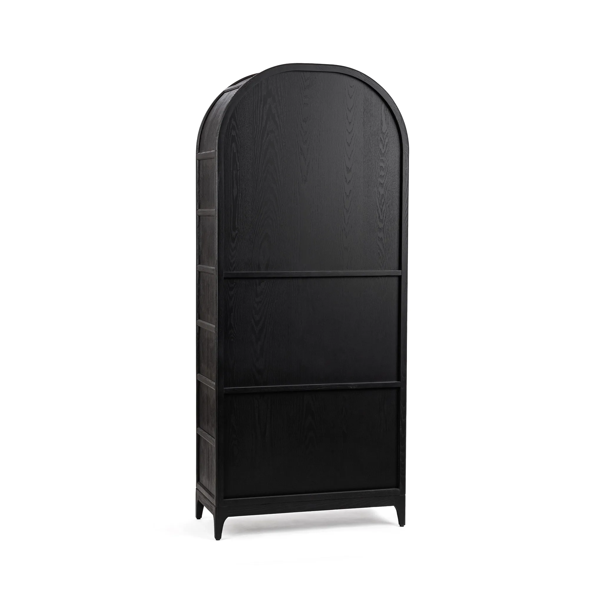 Monroe Black Bookcase