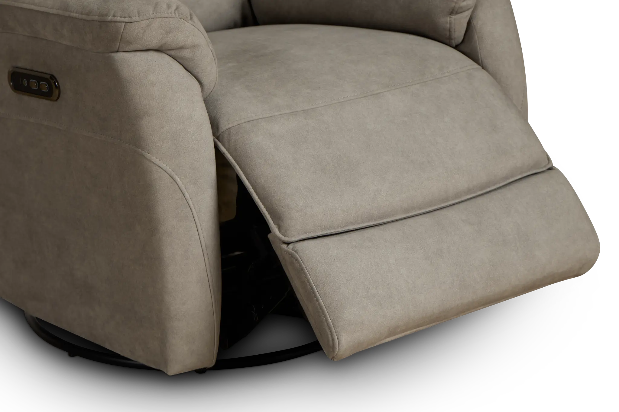 Ryder Beige Micro Power Swivel Glider Recliner Ryder Beige Micro Power Swivel Glider Recliner