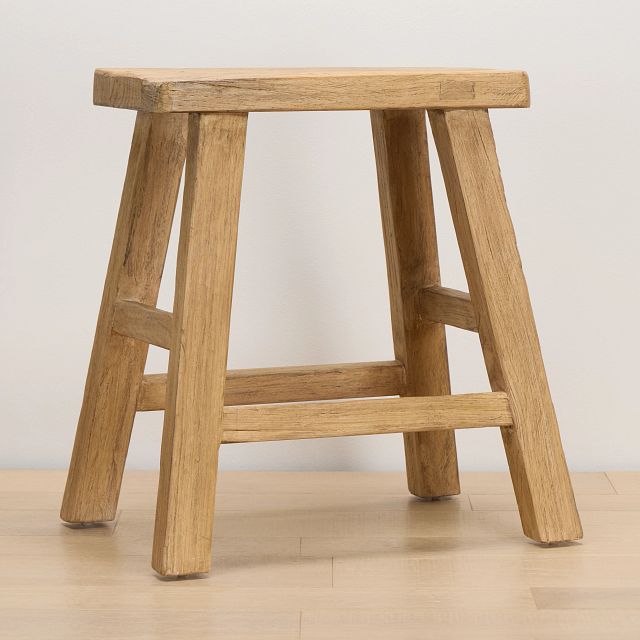 Nina Light Tone Square Stool