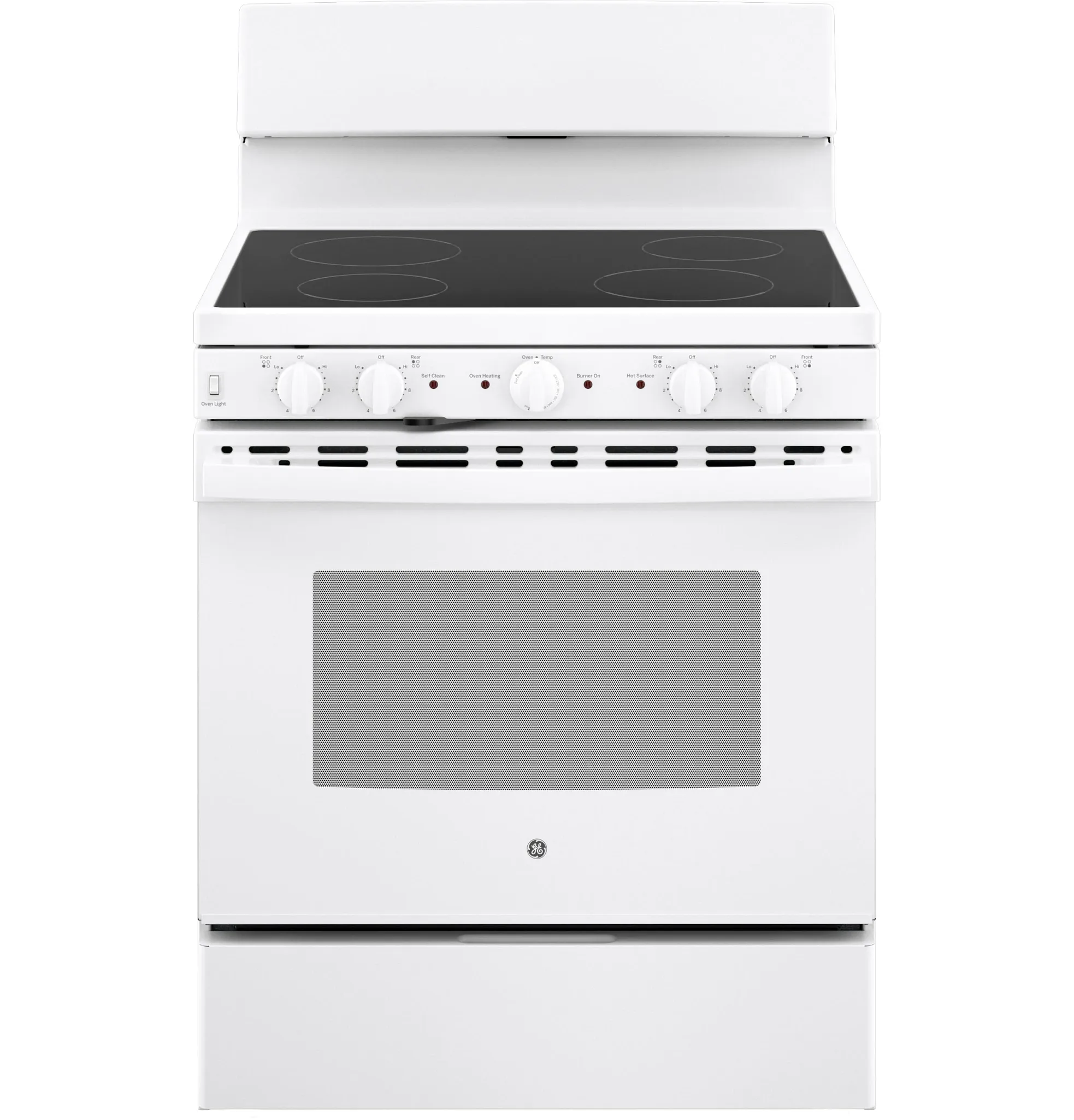 Ge 480 Series White 30" Electric Range
