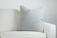 Henley Gray 24" Accent Pillow