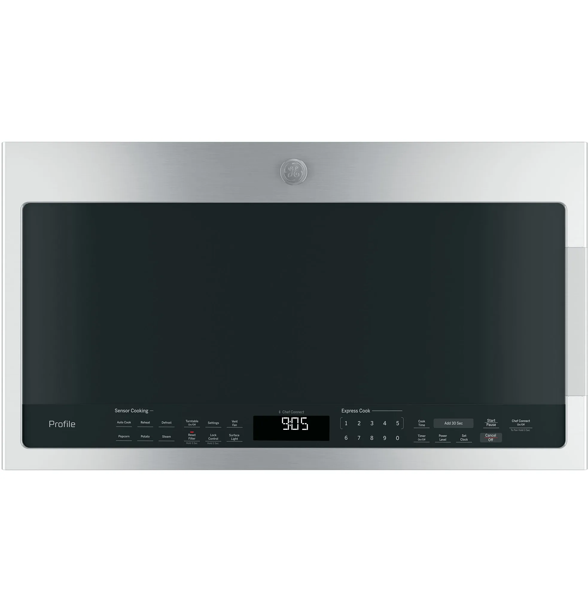 Ge Profile 9005 Series Stainless Steel Over-the-range Microwave