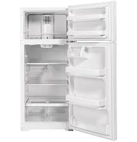 Ge 17 Series White Top Freezer Refrigerator
