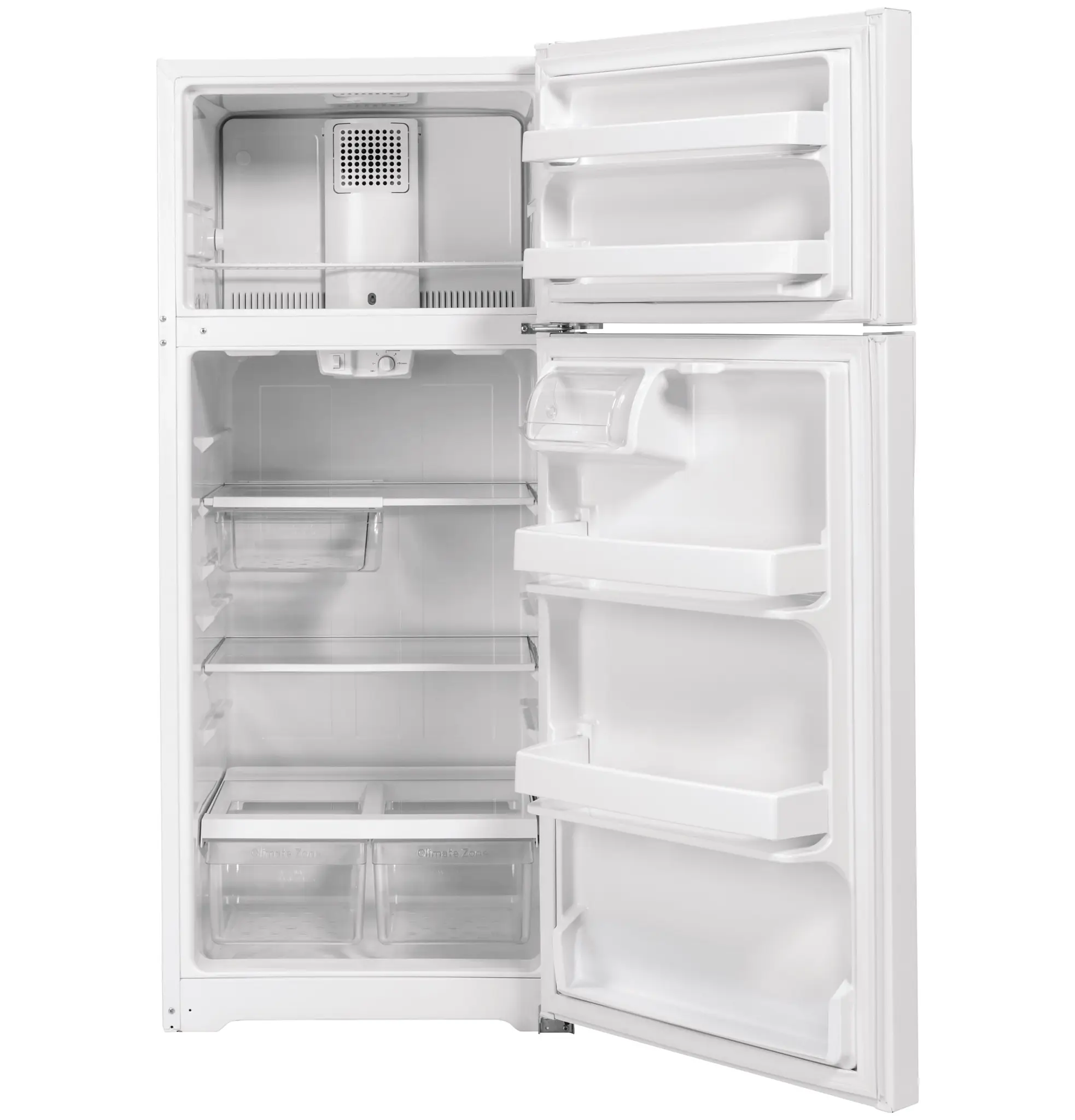 Ge 17 Series White Top Freezer Refrigerator Ge 17 Series White Top Freezer Refrigerator