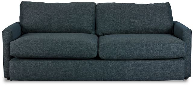 Noah Dark Blue Fabric Sofa (4)